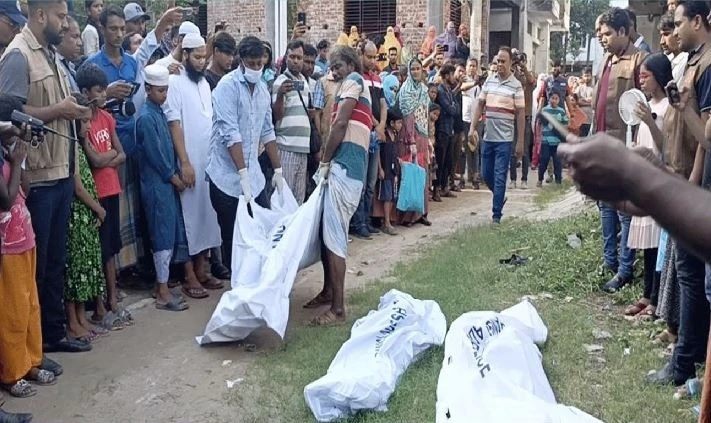 ভাড়া বাসা থেকে মা ও ২ শিশুর মরদেহ উদ্ধার